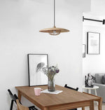 Modern Wood Pendant Light Luxury Dining Room Lamp