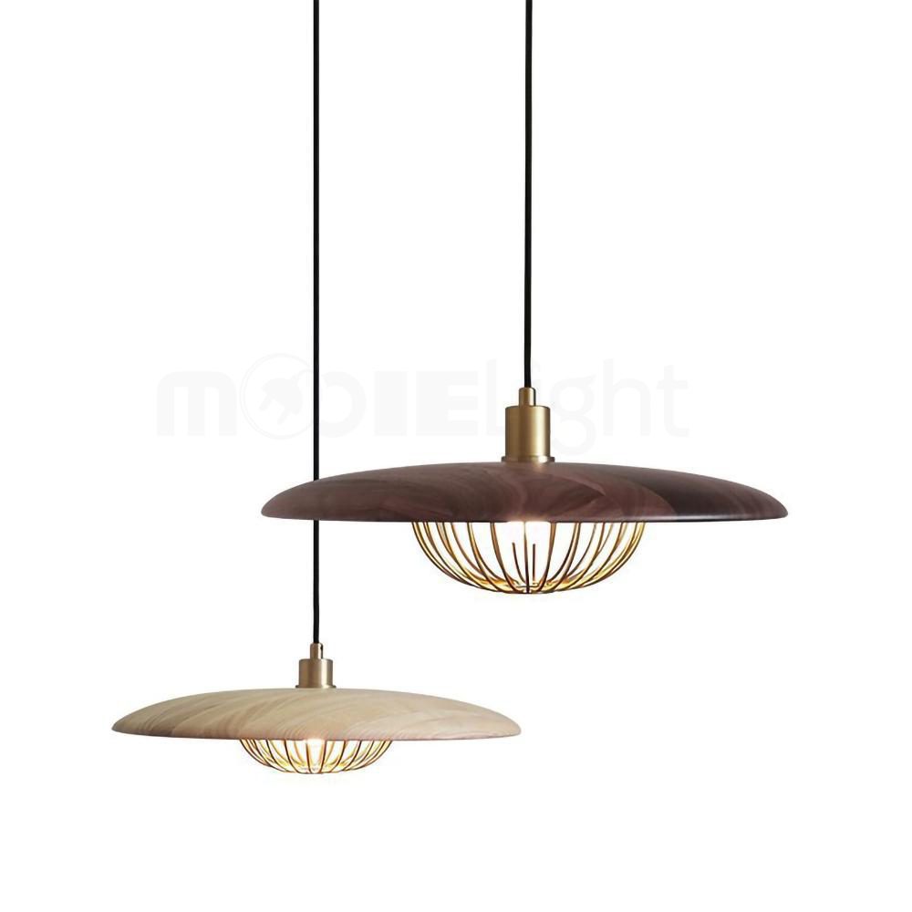 Modern Wood Pendant Light Luxury Dining Room Lamp