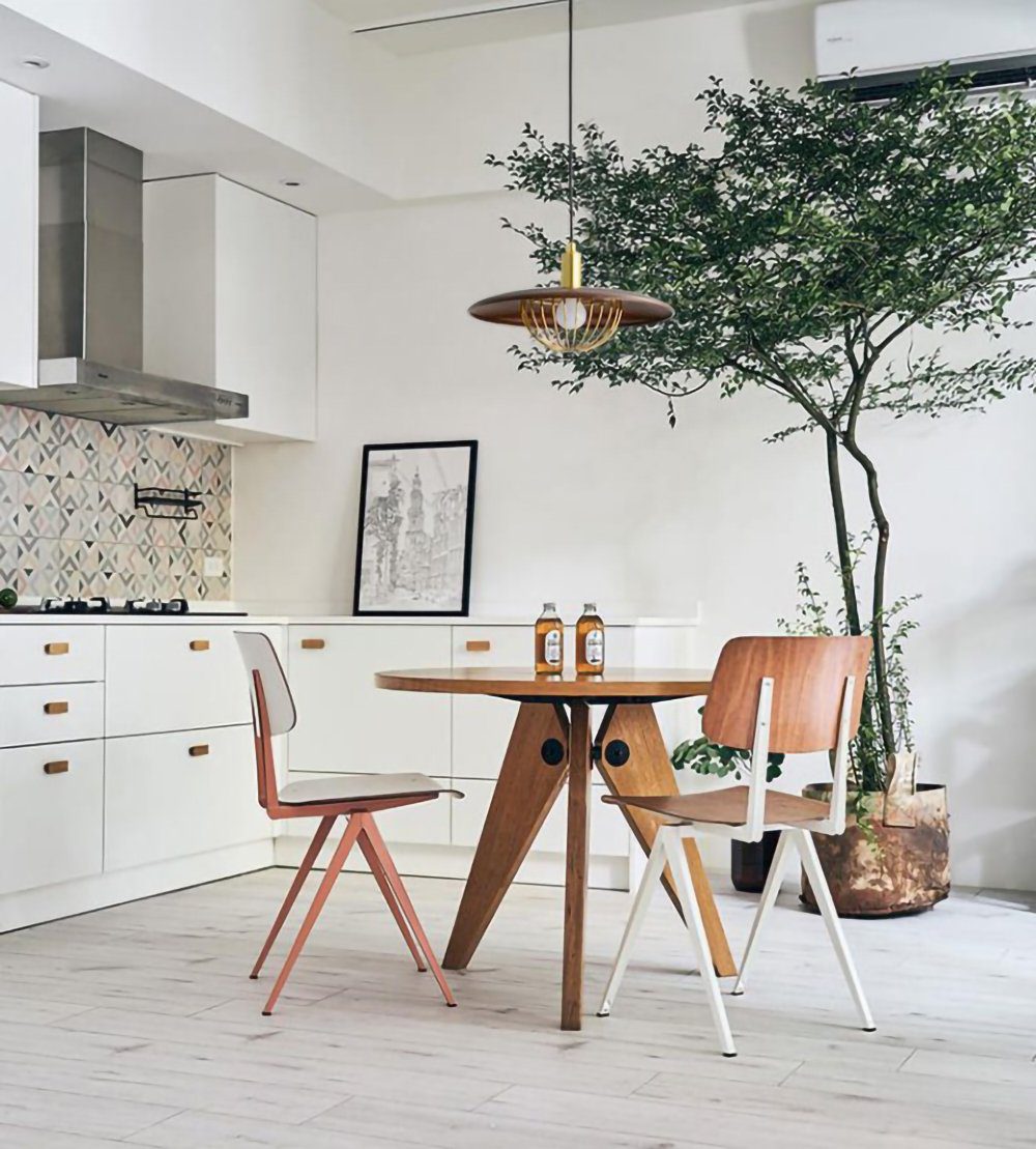 Modern Wood Pendant Light Luxury Dining Room Lamp
