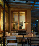 Modern Wood Pendant Light Luxury Dining Room Lamp