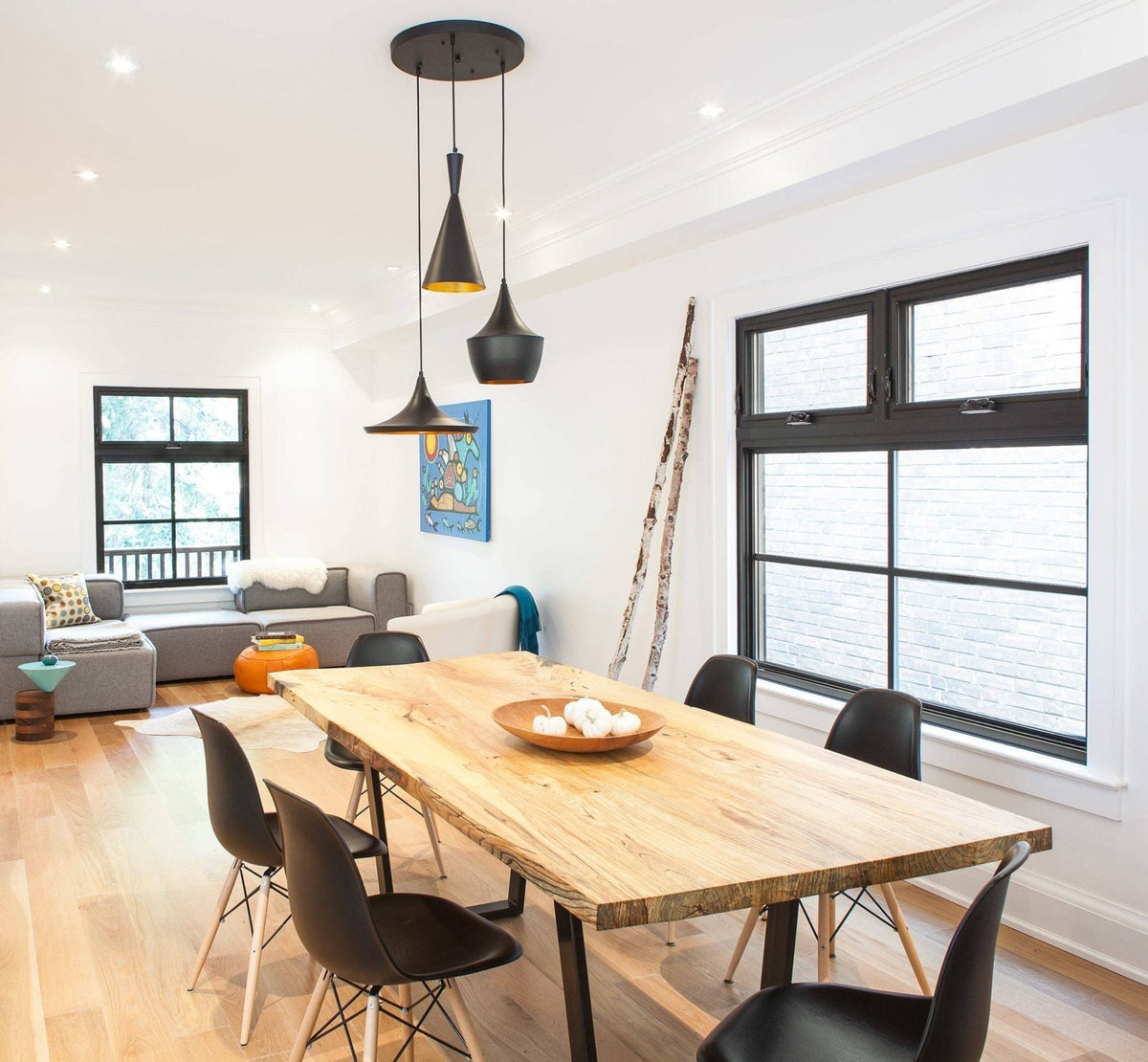 Modern Metal Pendant Light Luxury Dining Room Lighting Fixture
