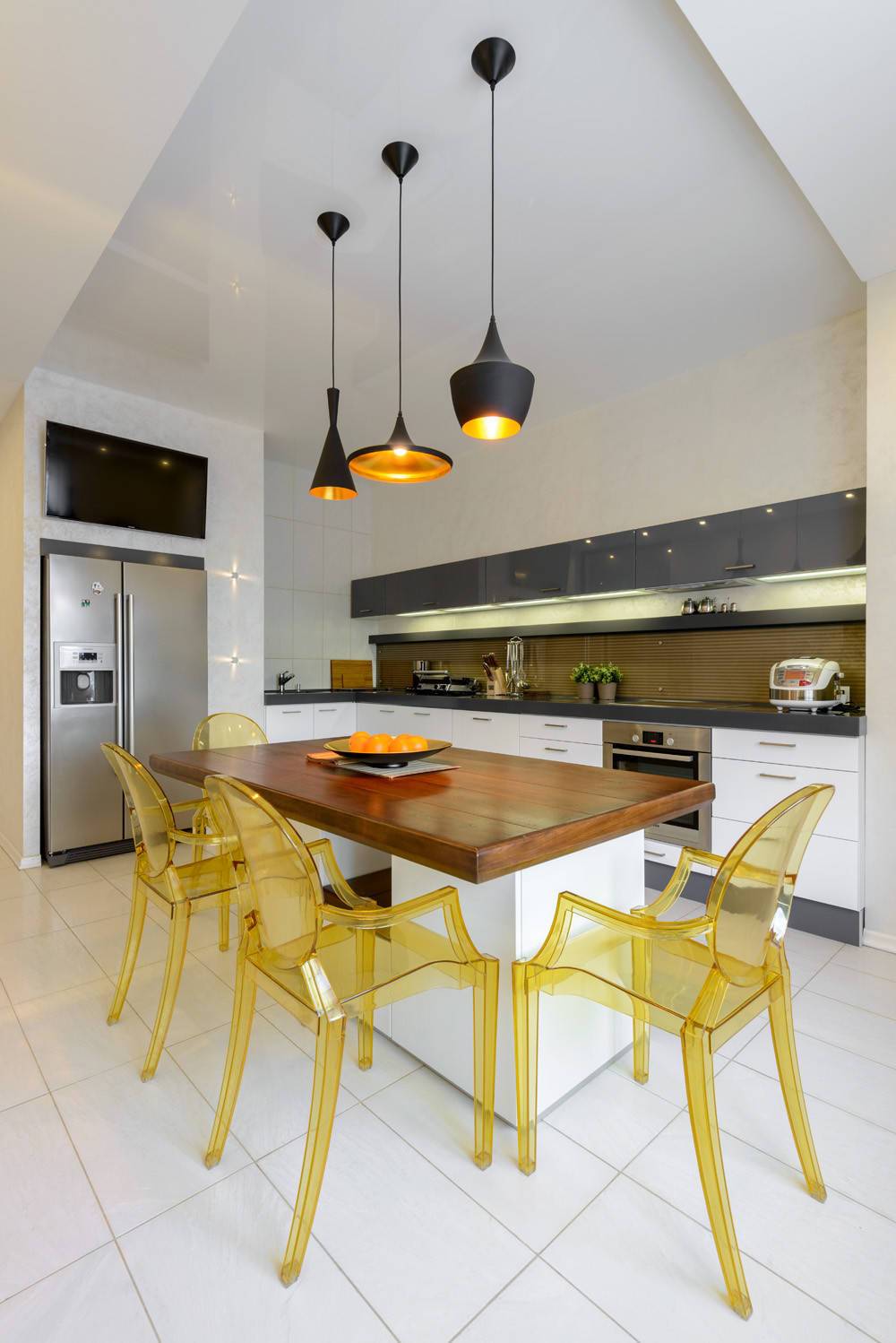 Modern Metal Pendant Light Luxury Dining Room Lighting Fixture