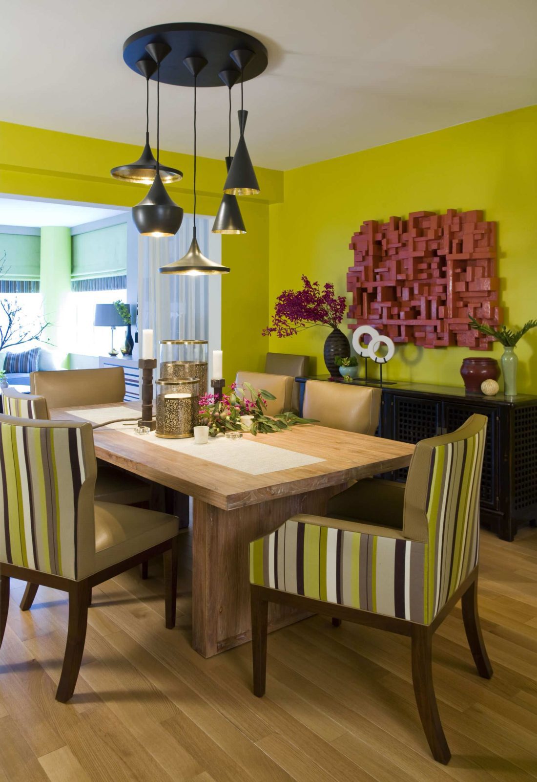 Modern Metal Pendant Light Luxury Dining Room Lighting Fixture