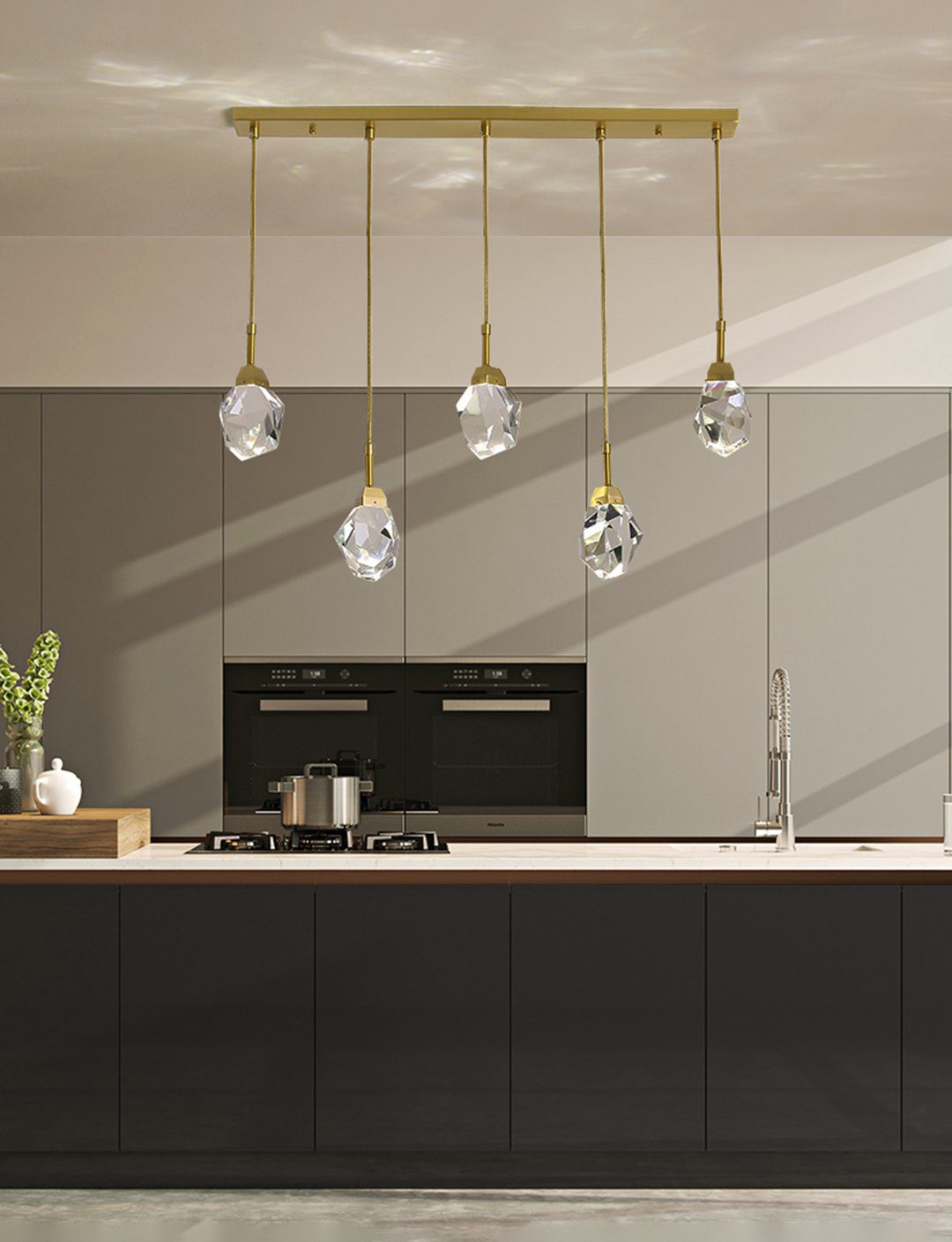 Crystal Suspended lights