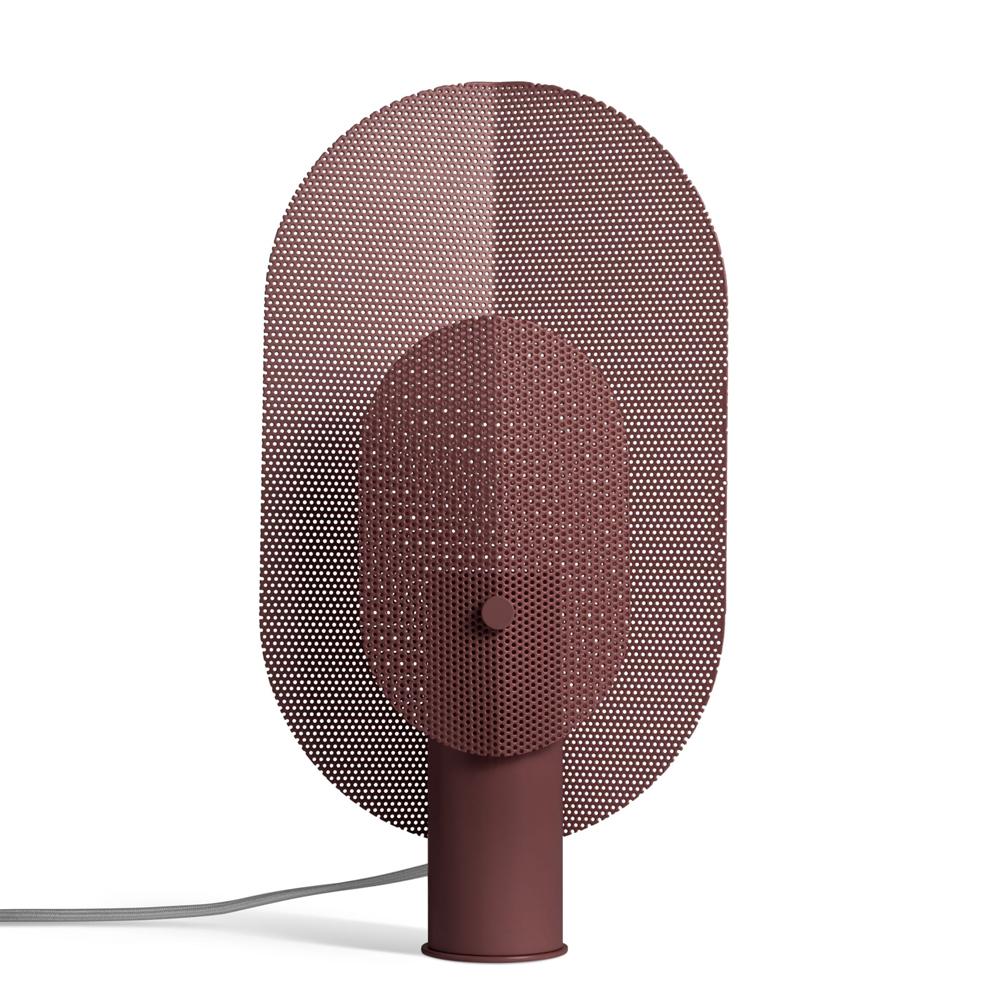 Filter Table Lamp - Modern Metal Accent Light for Bedroom, Living Room & Office