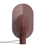 Filter Table Lamp - Modern Metal Accent Light for Bedroom, Living Room & Office