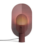Filter Table Lamp - Modern Metal Accent Light for Bedroom, Living Room & Office