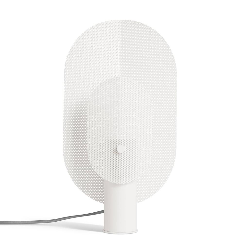 Filter Table Lamp - Modern Metal Accent Light for Bedroom, Living Room & Office