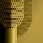 Filter Table Lamp - Modern Metal Accent Light for Bedroom, Living Room & Office