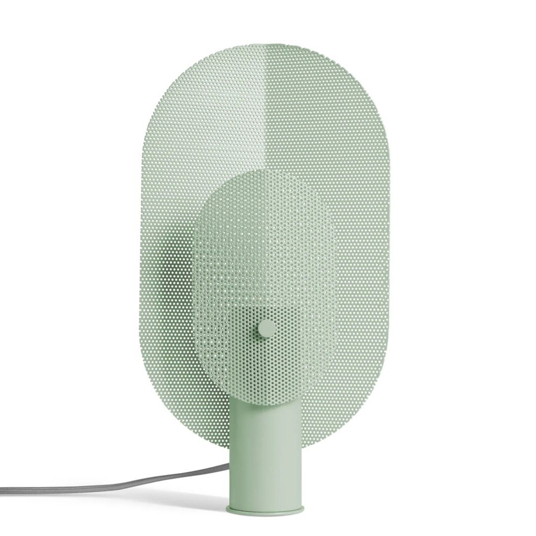 Filter Table Lamp - Modern Metal Accent Light for Bedroom, Living Room & Office