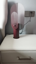 Filter Table Lamp - Modern Metal Accent Light for Bedroom, Living Room & Office