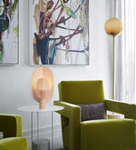 Filter Table Lamp - Modern Metal Accent Light for Bedroom, Living Room & Office