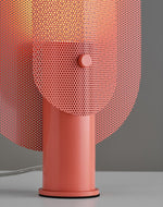 Filter Table Lamp - Modern Metal Accent Light for Bedroom, Living Room & Office