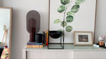 Filter Table Lamp - Modern Metal Accent Light for Bedroom, Living Room & Office
