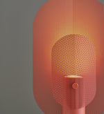 Filter Table Lamp - Modern Metal Accent Light for Bedroom, Living Room & Office