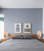 Filter Table Lamp - Modern Metal Accent Light for Bedroom, Living Room & Office
