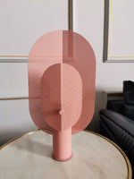 Filter Table Lamp - Modern Metal Accent Light for Bedroom, Living Room & Office