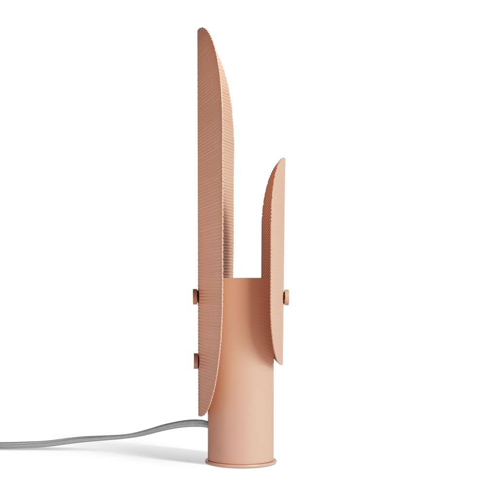 Filter Table Lamp - Modern Metal Accent Light for Bedroom, Living Room & Office