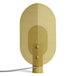 Filter Table Lamp - Modern Metal Accent Light for Bedroom, Living Room & Office