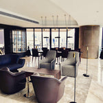 Revolve Pendant Light - Modern Brass & Glass Fixture for Dining Room, Living Room, and Bedroom