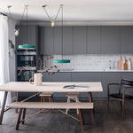 Revolve Pendant Light - Modern Brass & Glass Fixture for Dining Room, Living Room, and Bedroom