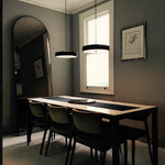 Revolve Pendant Light - Modern Brass & Glass Fixture for Dining Room, Living Room, and Bedroom