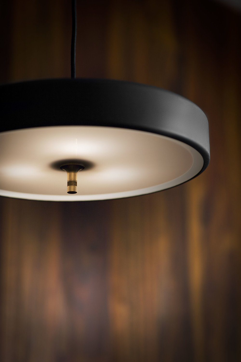 Revolve Pendant Light - Modern Brass & Glass Fixture for Dining Room, Living Room, and Bedroom