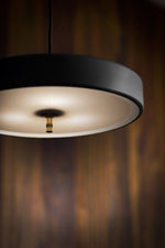 Revolve Pendant Light - Modern Brass & Glass Fixture for Dining Room, Living Room, and Bedroom