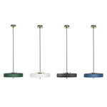 Revolve Pendant Light - Modern Brass & Glass Fixture for Dining Room, Living Room, and Bedroom