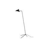 Modern Three-Arm Floor Lamp Adjustable Reading Light for Living Room, Bedroom, Office
