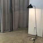 Modern Three-Arm Floor Lamp Adjustable Reading Light for Living Room, Bedroom, Office