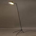 Modern Three-Arm Floor Lamp Adjustable Reading Light for Living Room, Bedroom, Office