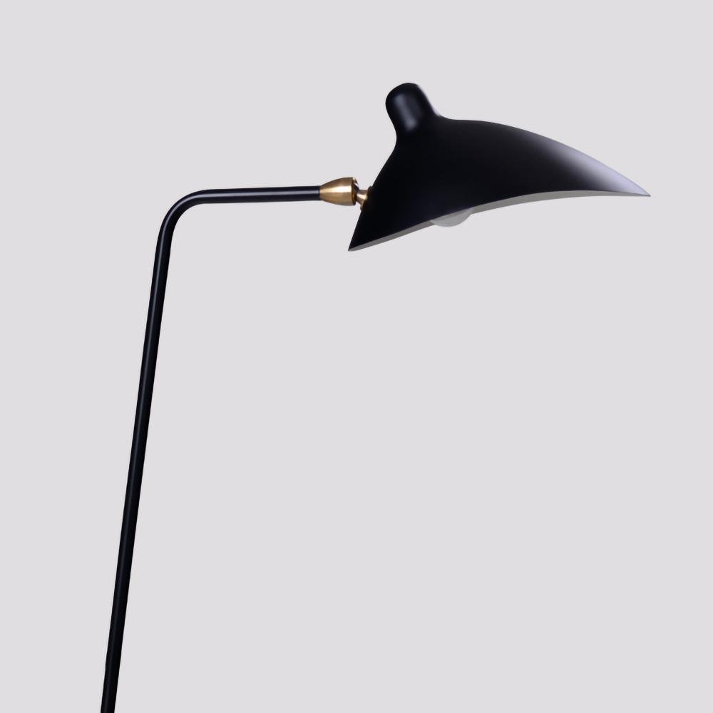 Modern Three-Arm Floor Lamp Adjustable Reading Light for Living Room, Bedroom, Office
