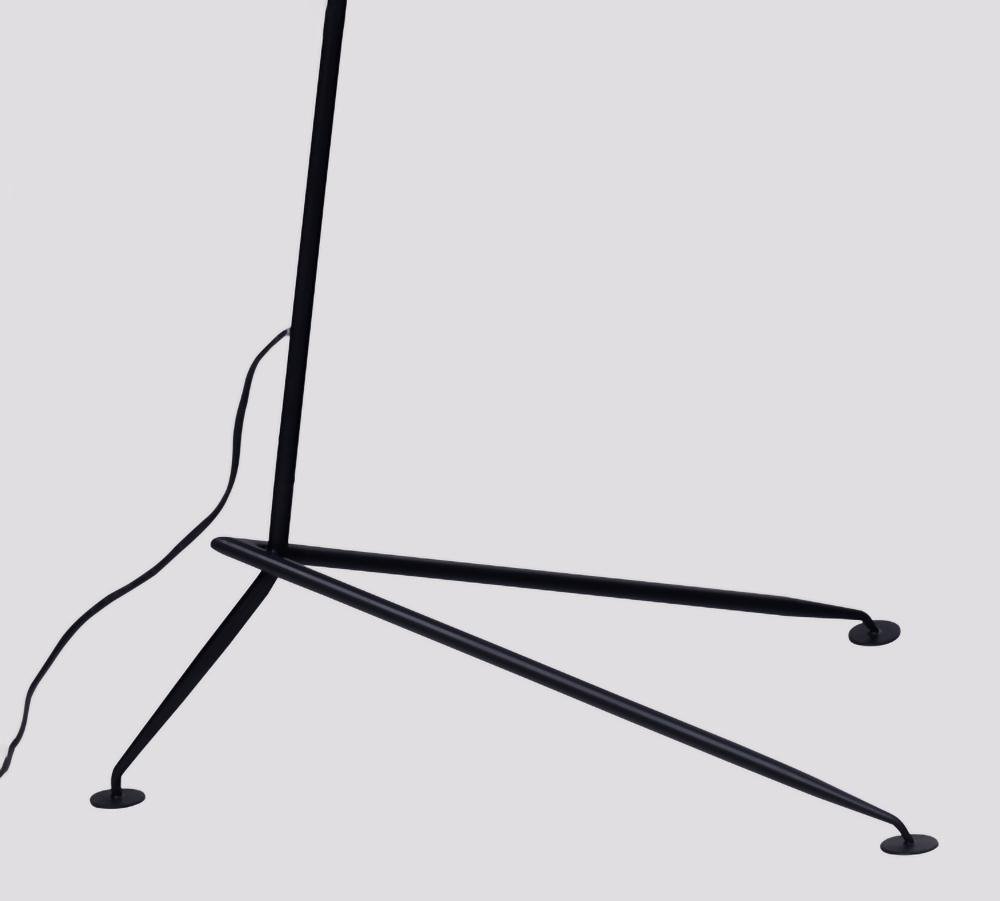 Modern Three-Arm Floor Lamp Adjustable Reading Light for Living Room, Bedroom, Office
