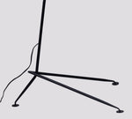 Modern Three-Arm Floor Lamp Adjustable Reading Light for Living Room, Bedroom, Office