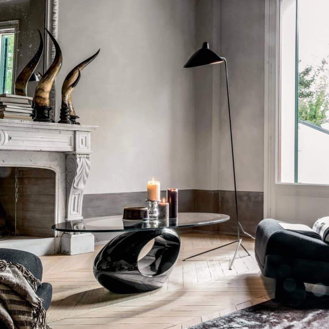 Modern Three-Arm Floor Lamp Adjustable Reading Light for Living Room, Bedroom, Office
