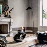 Modern Three-Arm Floor Lamp Adjustable Reading Light for Living Room, Bedroom, Office