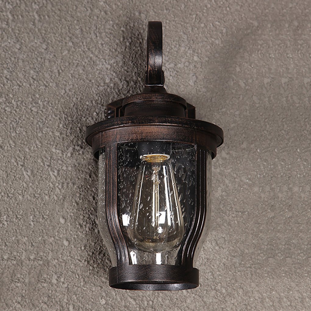 Retro Creative Outdoor Waterproof Courtyard Garden Balcony Exterior Wall Sconces