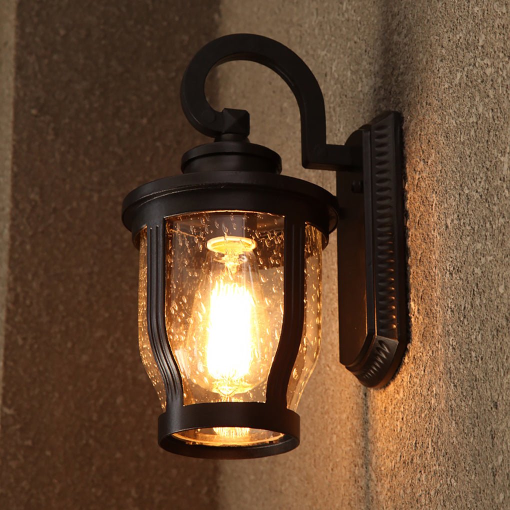 Retro Creative Outdoor Waterproof Courtyard Garden Balcony Exterior Wall Sconces