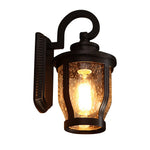 Retro Creative Outdoor Waterproof Courtyard Garden Balcony Exterior Wall Sconces