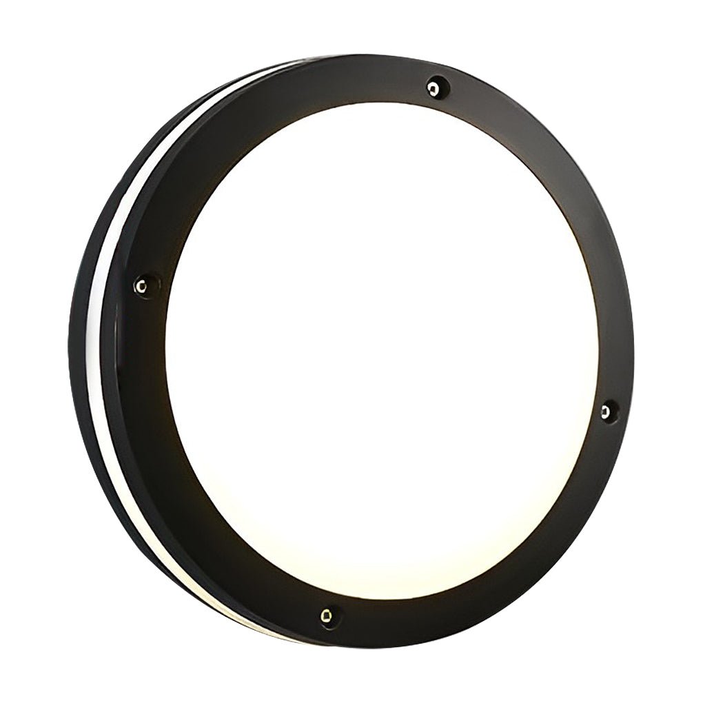 Round Outdoor Waterproof Wall Lamp Led Ceiling Lights Courtyard Balcony Sconce