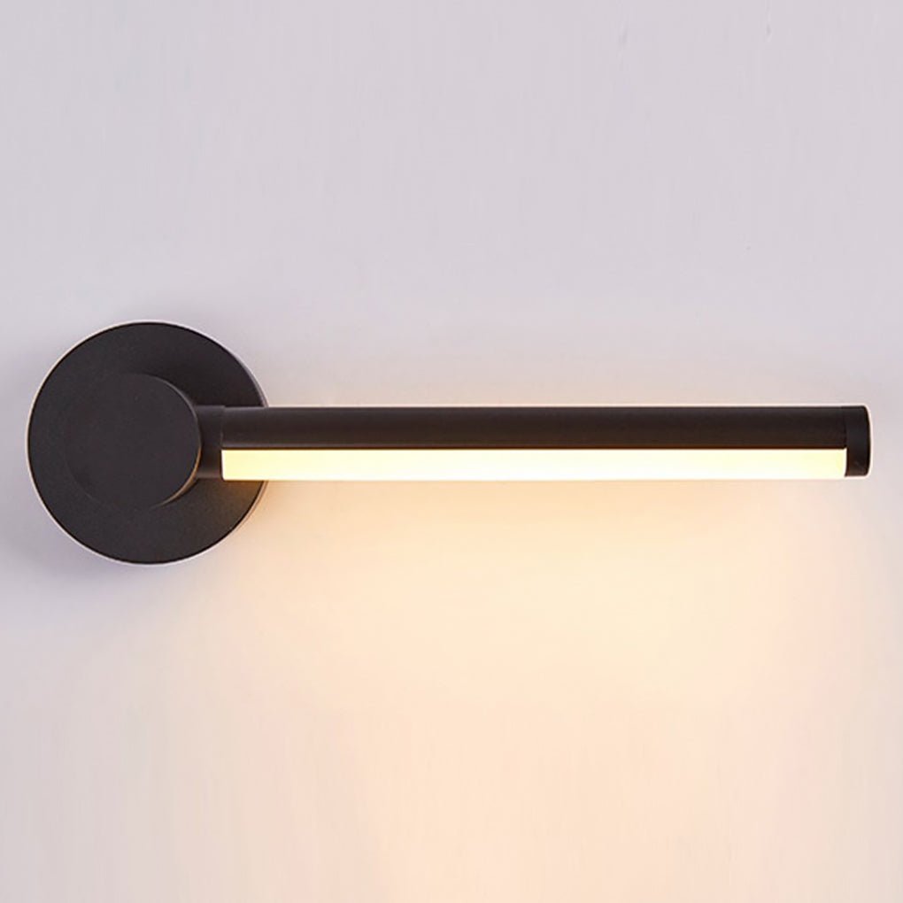 Simple Rotatable Three Color Dimming Led Wall Lamp For Living Room Background Wall