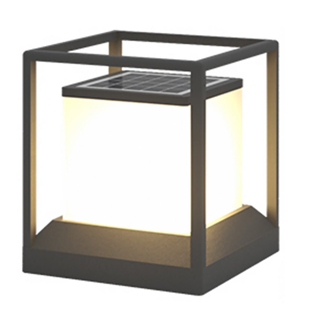 Solar Outdoor Courtyard Fence Post Light Waterproof Led Landscape Lighting
