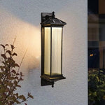 Solar Retro Outdoor Waterproof Led Automatic Light Sense Gate Lamp Wall Lights