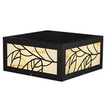 Square Waterproof Led Modern Solar Outdoor Deck Post Lights Pillar Light