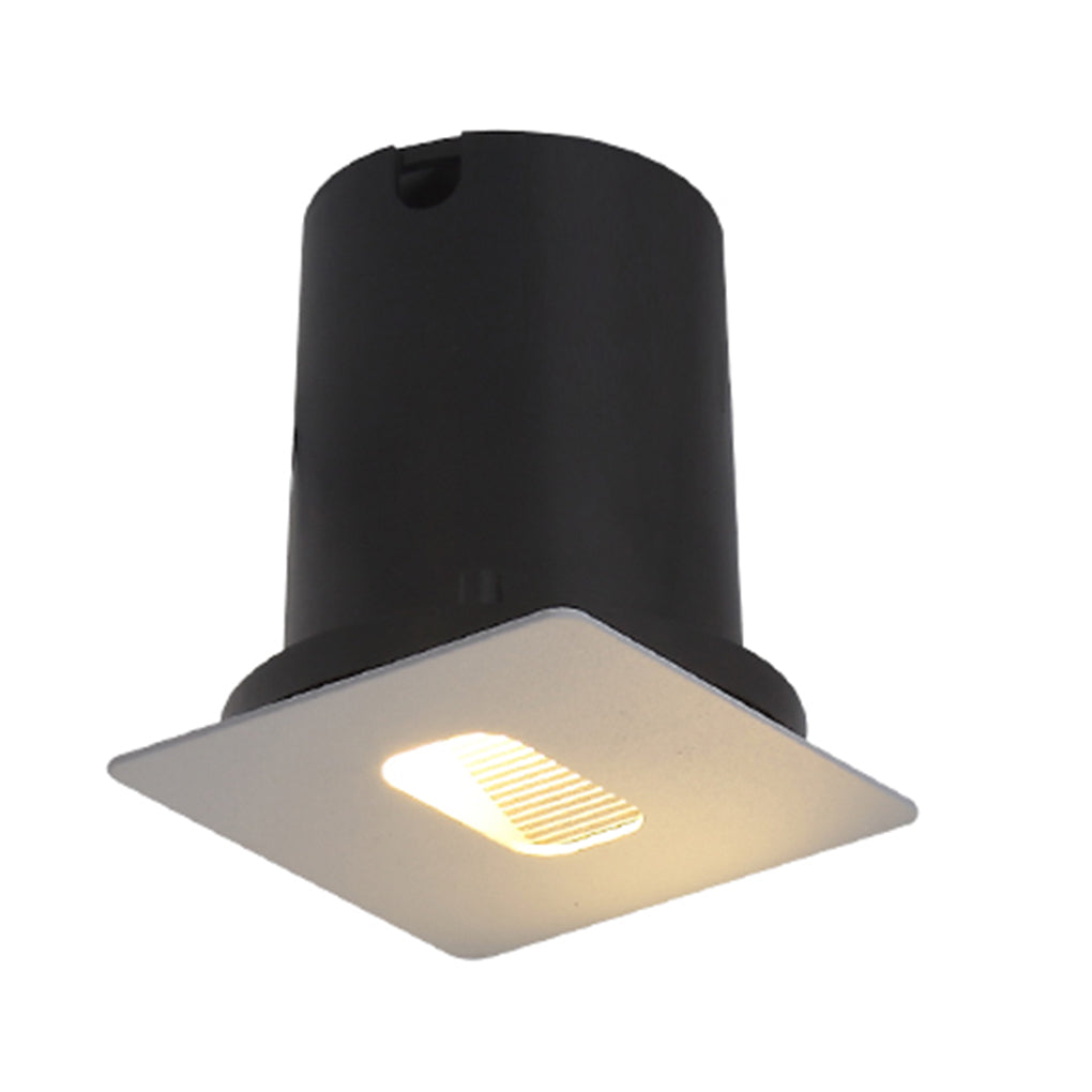 Simple Outdoor Landscape Embedded Corner Light Waterproof Dustproof Step Lights
