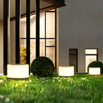 Nordic Minimalist Solar Outdoor Courtyard Waterproof Led Landscape Decorative Lamp