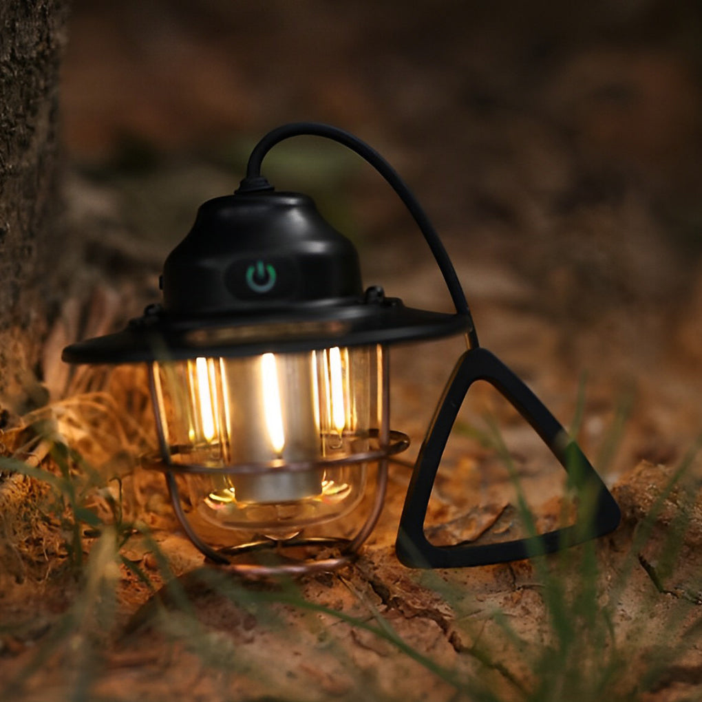 Round Led Usb Rechargeable Camping Lamp Ha085265