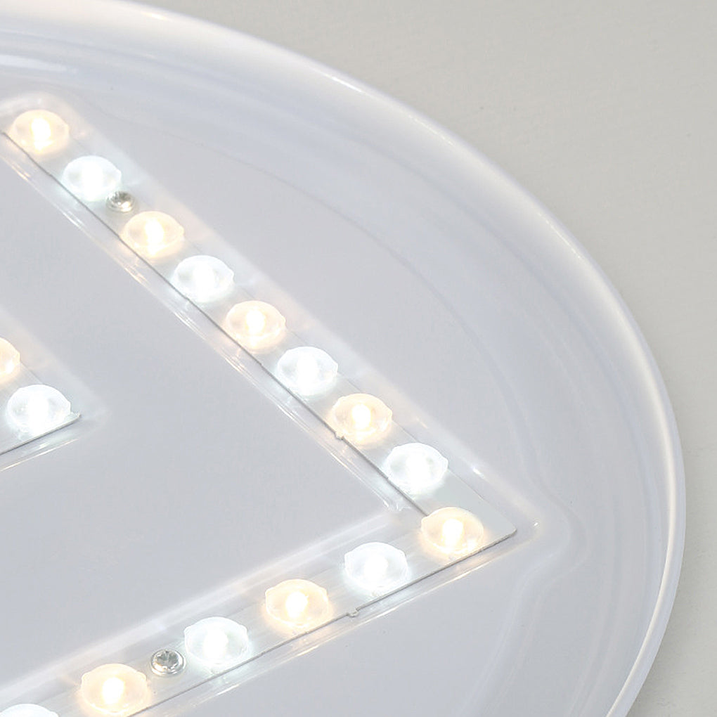 Creative Moon Modern Flush Mount Lighting Li002176