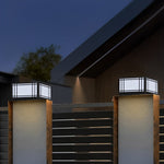 Retro Grilles Solar Fence Post Lights Li002326